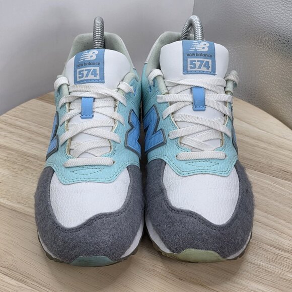 New Balance 574 Deep Freeze Sneakers womens US 8 Gray Blue KL574FYG  Shoe - Picture 4 of 9